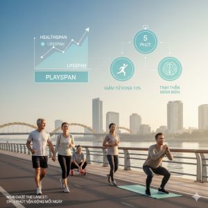 Vận động giúp sống lâu