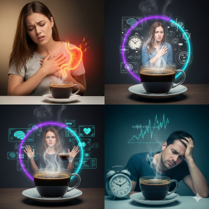 Không nên uống cà phê khi bụng đói